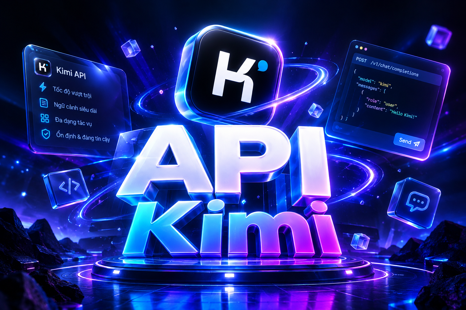 API Kimi- tốc độ nhanh